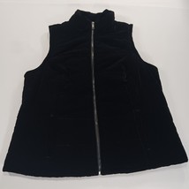 Christopher & Banks RN#63823 Women's Black Full-Zip Sleeveless Vest Size 1X  image 11