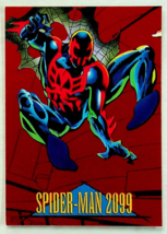 1993 Marvel Universe Series IV Spider-Man 2099 #5 Red Foil Insert Card - Skybox - $8.59