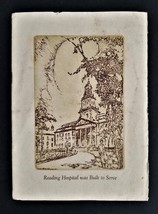 1929 antique READING HOSPITAL pa BOOKLET with names genealogy art deco n... - £70.14 GBP