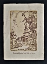 1929 antique READING HOSPITAL pa BOOKLET with names genealogy art deco nurse - $89.05