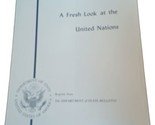 1966 US Dipartimento Di Stato Bacheca Un Fresco Look At The United Nazioni - $22.49