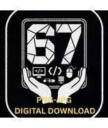 Funny Six Seven 67 Meme Gen Hand gift information security computer data... - $3.95