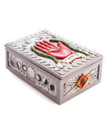 Luxurious Polyresin Tarot Box - Silver - £30.66 GBP