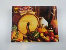 NEW Vintage Golden Guild 500 Pc Puzzle Harvest Still Life 1980&#39;s - $19.00