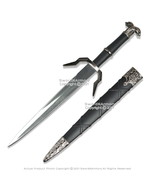 15” Witcher Geralt Letter Opener Dagger Sword Steel Fantasy Video game T... - $17.96 CAD