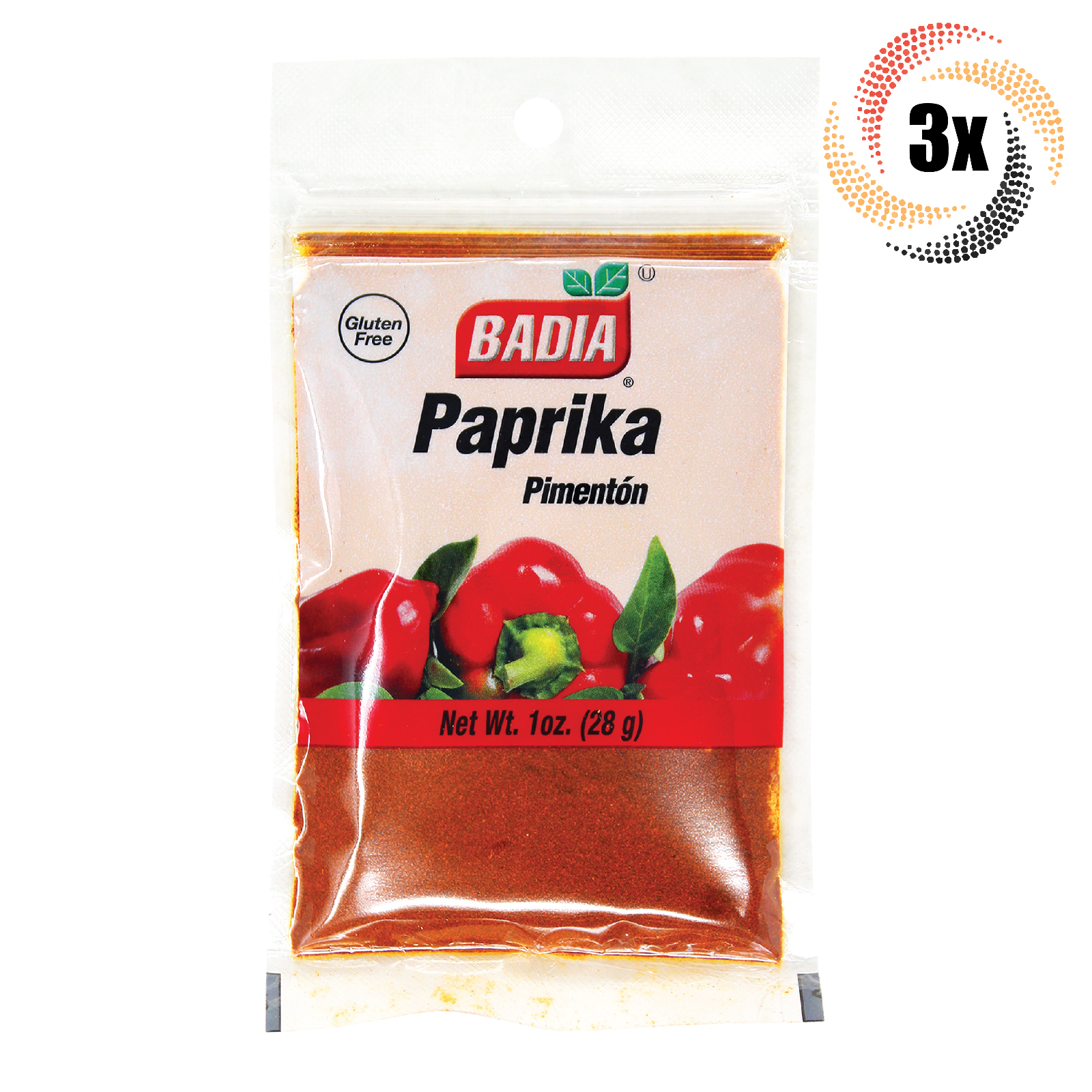 3x Bags Badia Paprika Pimenton Seasoning | 1oz | Gluten Free No MSG &amp; Ko... - $10.17