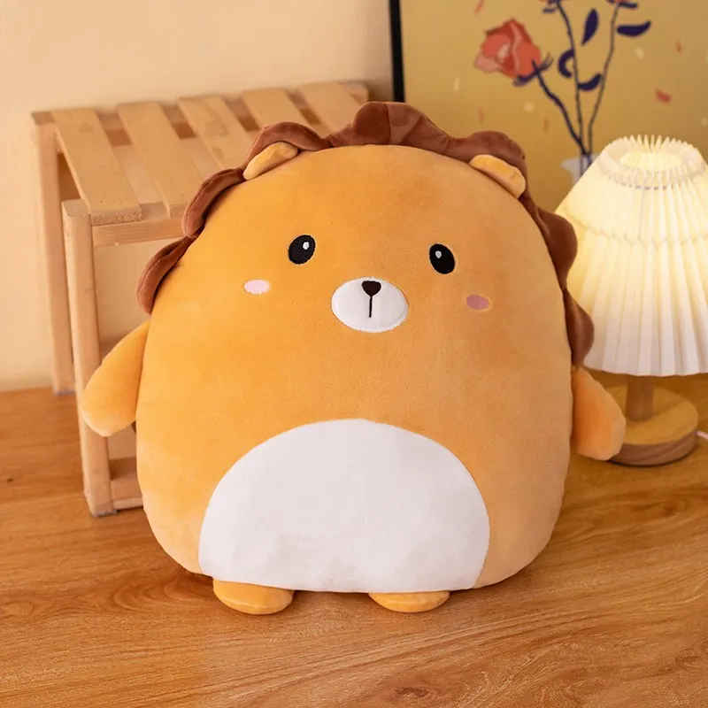 40cm Lion Adorable Squishy Penguin Rabbit Panda Crab Kawaii Zoo Plush Pillow Sof - $9.70