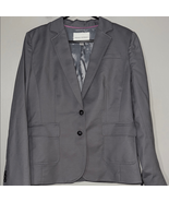 Banana Republic Gray Blazer Tailored Suit Jacket - $511.26 MXN