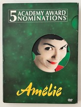 Amelie French Film DVD Video 2 Disc Boxed Dolby Digital Surround Sound Rated R - £34.02 GBP