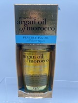 OGX Renewing + Argan Oil of Morocco Penetrating Hair Treatment 3.3z COMBINE SHIP - £6.19 GBP