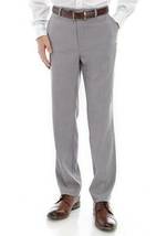 Michael Kors Solid Dress Pants, Light Gray, Size 37W - £39.18 GBP