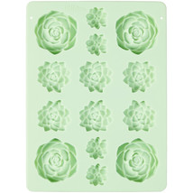Wilton Succulents Silicone Candy Mold, 14-Cavity - £27.20 GBP