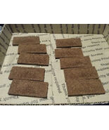 HO scale iron ore loads for AHM ore jenny - Handmade Set Of 10 - $12.50