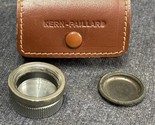 Vintage Kern-Paillard Leather Lens Case Made In Japan And Lens Covers - $11.88