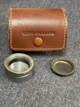 Vintage Kern-Paillard Leather Lens Case Made In Japan And Lens Covers - £9.41 GBP