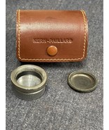 Vintage Kern-Paillard Leather Lens Case Made In Japan And Lens Covers - £8.92 GBP