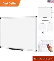 48x36 Magnetic Dry Erase Board with Silver Aluminum Frame - Eco-Friendly - $115.96