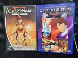 LOT OF 2: Casshan - Robot Hunter + CYBORG 009 [2 DISCS UNEDITED &amp; UNCUT]... - £14.44 GBP