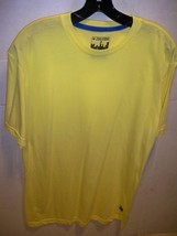 MEN&#39;S GUY&#39;S ZOO YORK BASIC CREW NECK TEE T SHIRT SOLID light YELLOW NEW $25 - £13.54 GBP