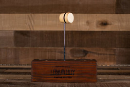 Low Boy Lightweight Felt Daddy Beater, Natural with Black Stripe - $40.00