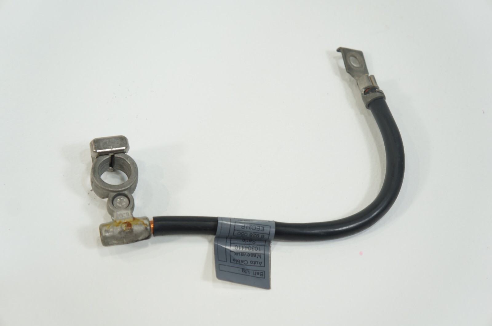 2002-2008 bmw e65 e66 750i 760li 745i negative battery cable wire clamp oem Item image 2