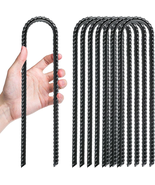 Trampolines Wind Stakes 8 Pack 12 Inch,Heavy Duty U Shaped Rebar Tent St... - $538.60 MXN