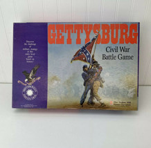 Gettysburg Civil War Battle Board Game Avalon Hill Smithsonian Complete 1988 - £66.85 GBP