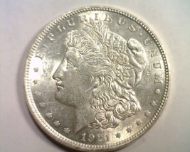 1921 Morgan Silver Dollar Choice About Uncirculated+ Ch Au+ Nice Original Coin - £39.16 GBP