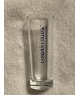 CANISIUS COLLEGE  Tall Shot Glass   Very nice condition! - $247.01 MXN