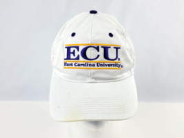 Vintage 90s The Game ECU Snapback hat East Carolina University Double Bar - $21.77