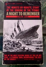 Walter Lord A NIGHT TO REMEMBER-Sinking of Titanic 1962 Bantam Vintage Paperback - £11.79 GBP