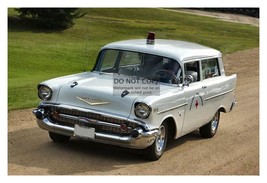 1957 Chevrolet Ambulance Car 4X6 Glossy Photo - £8.35 GBP