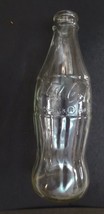 Coca-Cola embossed Clear Glass No Deposit No Return  10 Oz Bottle  Empty 7&quot; TALL - £3.88 GBP