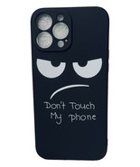 Apple iPhone 13 Pro Max Mobile Case Silicon-Black &quot;Do Not Dont Touch My ... - $43.21 MXN
