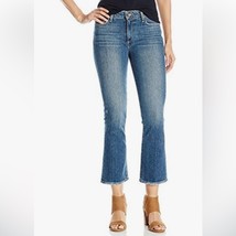 PAIGE Women&#39;s Colette Crop Flare Jeans-Lexington Size 29 Medium Wash - $72.57