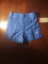 Little Wonders Boys 0-3 Months Blue Shorts - $15.72