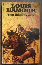 1966 Paper Back Book Louis L&#39;Amour The Broken Gun - £3.88 GBP