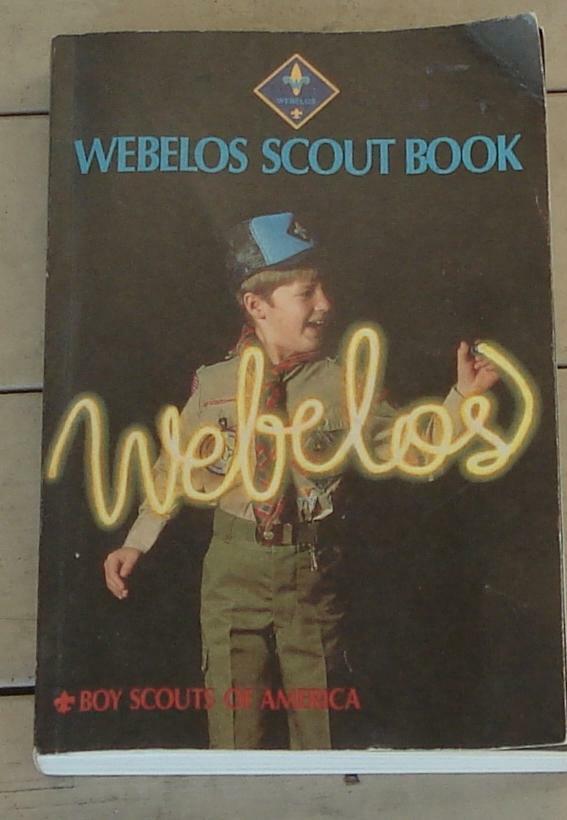 Webelos Scout Book Boy Scouts of America1988 Printing, USED - $4.94