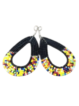 African Maasai Beaded Ethnic Tribal Earrings - Handmade in Kenya 25 - £7.85 GBP