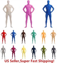 DH Zentai Suit Men&#39;s  Women&#39;s Spandex Halloween Full Body Costume - £15.80 GBP+
