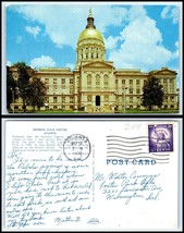 GEORGIA Postcard - Atlanta, State Capitol Building FX - $3.22