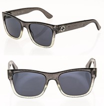 GUCCI 3850 Gray Glitter Rectangle Eyeglasses 52mm GG3850 Optical Frame A... - £269.57 GBP