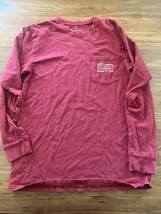 Southern Marsh Authentic Southern Class Red Long Sleeve Size Small - $15.26
