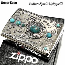 Armor Indian Spirit Kokopelli Turquoise ZIPPO MIB - $112.71