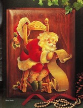 Tole Decorative Painting Merry Christmas Chronicles Big Red Shirley Wils... - £14.14 GBP