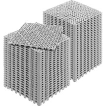 VEVOR Interlocking Tile 55PCS Grey, Drainage Tiles 12&quot; x 12&quot;x 0.6 Splici... - $129.63