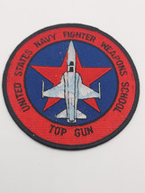 Top Gun ; US Navy Fighter Weapon School Embroidered Patch - £9.99 GBP