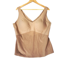 Honeylove Liftwear Tank Womens 3X Wirefree Removable Pads Smoothing Shapewear - $57.35