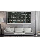 Fenway Park Scoreboard 30" x 67" Removable World Series Customized board - $247.45