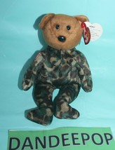 Ty Beanie Babies Ten Years Hero Bear Stuffed Animal Toy - £11.60 GBP